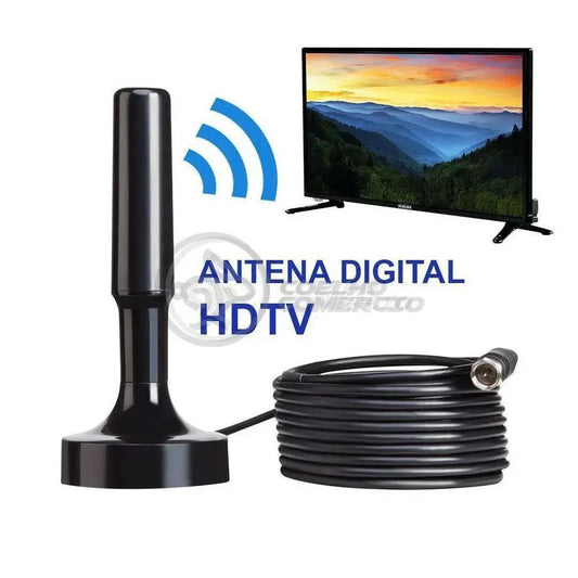 Antena Digital HD para TV + Más de 1.200 Canales