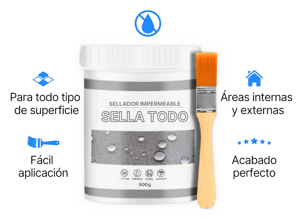 Sellador Impermeabilizante SELLATODO™ (COMPRA 250ml LLEVA 500ml)