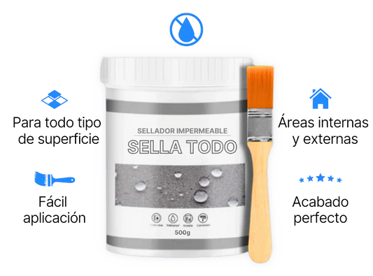 Sellador Impermeabilizante SELLATODO™ (COMPRA 250ml LLEVA 500ml)